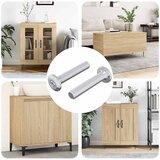  Vijak s plastičnom glavom 2 pcs Srebrno M6 x 30 mm Čelik | shoptok.hr