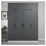 Hanah home Ormar Kale 180x255x52cm Antracit | Eponuda.ba
