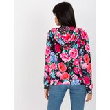 RUE PARIS Sweatshirt-RV-BL-8118.89-black-pink | Shoptok.si