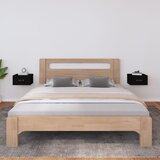  Zidni noćni ormarići 2 kom Crna 40 x 29,5 x 22 cm | shoptok.hr