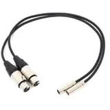 video assist mini xlr cables (2 pcs) HYPERD/AXLRMINI2