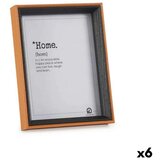  Okvir za sliku Kristal Crna Smeđa Drvo MDF (17 x 22 x 3 cm) (6 kom.) | shoptok.hr