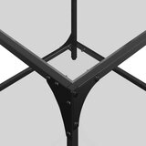  Stolići s prozirnom staklenom površinom 2 kom 50x50x40 cm čelik | shoptok.hr