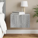  Noćni ormarić za montažu na zid Siva sonoma 33 x 34,5 x 20 cm | shoptok.hr