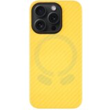 TACTICAL MagForce Aramid silikonski ovitek za iPhone 15 Pro - rumen s črno obrobo Cene