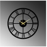 WALLXPERT dekorativni metalni zidni sat pari black | ePonuda.com