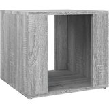 Maison Chic Nočna omarica - Nočna miza siva sonoma 41x40x36 cm inženirski les, (21690543) | Shoptok.si