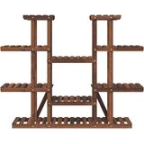  Stalak za cvijeće 110 x 25 x 110,5 cm od masivne jelovine | shoptok.hr