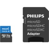 Philips MicroSDXC Card 256GB Class 10 UHS-I U3 incl. Adapter - memorijska kartica sa adapterom | shoptok.hr