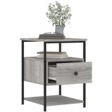 vidaXL Nočna omarica 2 kosa siva sonoma 40x42x56 cm inženirski les | Shoptok.si