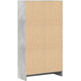  Regal za knjige boja betona 60x24x109 cm konstruirano drvo | shoptok.hr