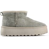 primohurt Dark green women's snow boots with a thick sole, warm winter women's shoes | shoptok.hr