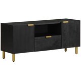 TV ormarić crni 105 x 33 x 46 cm konstruirano drvo | Eponuda.ba