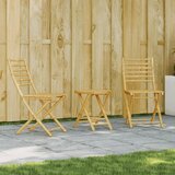 vidaXL 3-dijelni bistro set od bambusa Cijene
