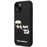 Karl Lagerfeld Originalen ovitek KLHCP14M3DRKCK za iPhone 14 Plus 6.7 črna trda zaščita - Full Bodies 3D Cene