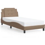  Okvir za krevet bez madraca Zadar cappuccino 90x200 cm umjetna koža | Eponuda.com