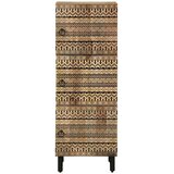  Visoka ploča 40x33,5x110 cm Puno grubo drvo Mango | shoptok.hr
