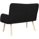 SOFA za dvije osobe Crna 115 x 61 x 87 cm Bouclé | Eponuda.com