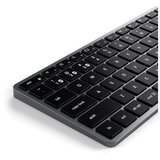 Satechi Brezžična tipkovnica Slim X1 Bluetooth BACKLIT, ZDA, vesoljsko siva Cene