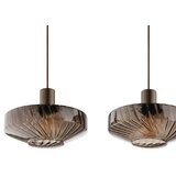 Brilliant visilica na sajli lyn 4xE27/20W/230V braon/dimljeno braon | Eponuda.com