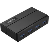 Y-HB03001 interface hub USB 3.2 Gen 1 (3.1 Gen 1) Type-B 5000 Mbit /s Black