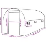  Zamjenski pokrov za plastenik (9 m²) 200 x 450 x 200 cm zeleni | Eponuda.ba