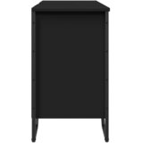 Ormarić za umivaonik crni 91 x 35 x 60 cm konstruirano drvo | shoptok.hr