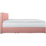 CARRYHOME POSTELJA Z VZMETNICO 120 cm x 200 cm , tekstil roza | Shoptok.si