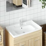 vidaXL Kupaonski umivaonik bijeli 91 5x48x23 cm pravokutni keramički