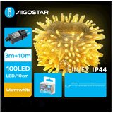 Aigostar LED spoljašnja božićna girlanda 100xLED/8 funkcija 13m IP44 topla bela Cene