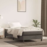 vidaXL Okvir za krevet s oprugama tamnosivi 80x200 cm baršunasti | shoptok.hr