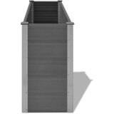 Posuda za Sadnju WPC 150x50x91 cm Siva | shoptok.hr