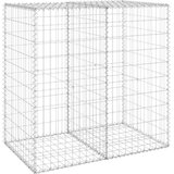  Gabionski zid s poklopcima od pocinčanog čelika 100x60x100 cm | shoptok.hr