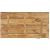 vidaXL Mizna plošča 110x60x2,5cm naraven rob trden robusten mangov les | Shoptok.si