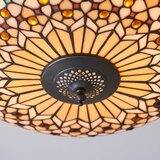 Endon 64276 - plafonsko svetlo tiffany mille feux 2xE27/60W/230V prečnik 45 cm | Eponuda.com