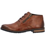 Rieker Gležnarji z vezalkami rjava | Shoptok.si