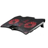 Esperanza Podstavek za prenosnik BURAN 17", 2 x USB, 4 ventilatorji | Shoptok.si