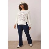 Trendyol Ženski duks Tbbaw26Ao00014, Krem | Eponuda.com