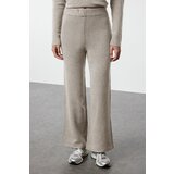 Trendyol Stone Polo Collar Soft Texture Knitwear Bottom-Top Set | ePonuda.com