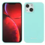 Soft Feeling silikonski ovitek za iPhone 15 Pro - mint