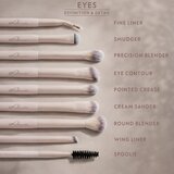 Luvia Cosmetics All Eye Want Nude Aura set kistova za šminkanje očiju | shoptok.hr