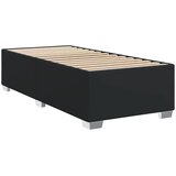  s oprugama i madracem crni 100x200 cm od umjetne kože | shoptok.hr