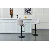 Stylife BARSKI STOL, črna, bež | Shoptok.si