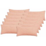  Presvlaka za jastuk 12 pcs HEERLEN Ružičasta 40 x 80 cm Bouclé - Ružičasta 40 x 80 cm 12 | shoptok.hr