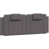 vidaXL Vzglavna stranica siva 140 cm umetno usnje, (21142566) | Shoptok.si