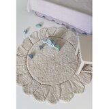 Nattiot Krem periv/ručno rađen pamučan dječji tepih ø110 cm Gabrielle – | shoptok.hr