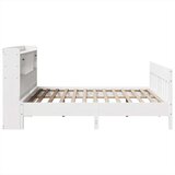 vidaXL Okvir kreveta bez madraca bijeli 180x200 cm od masivne borovine | shoptok.hr