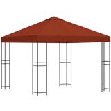 Gazebo 3 x 3 m Terakota Poliester i čelik 190 gsm | shoptok.hr