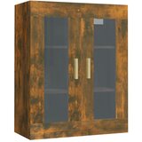 Maison Chic Viseča Stenska omarica - Zidna omarica dimljeni hrast 69,5x34x90 cm iu416, (22062449) Cene
