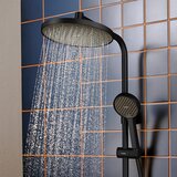 Hansgrohe 28078670 Activera S 240 EcoSmart 1jet stenska termostatska armatura s tuš setom | Shoptok.si